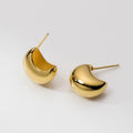 Wholesale Earring Jewelry S925 Silver Stud Earrings Women Gold Plated Sterling Silver Big Stud Earrings Women