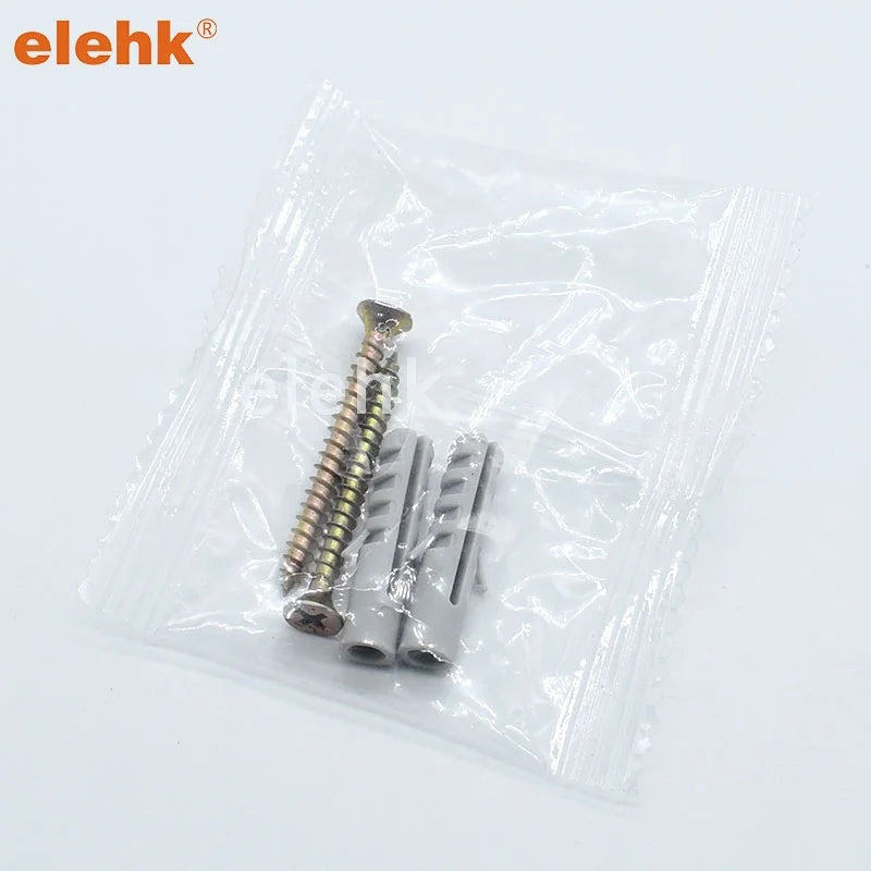 Elehk 6Mm Nylon Plastic Wall Plug Anchor 8*40Mm Shark Head Plastic Expansion Anchor Wall Plug Plastic Anchor Drywall Anchor