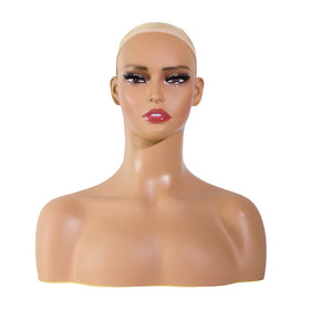 Africa America Female Mannequin Head for Wig Display Mannequin for Hats Display