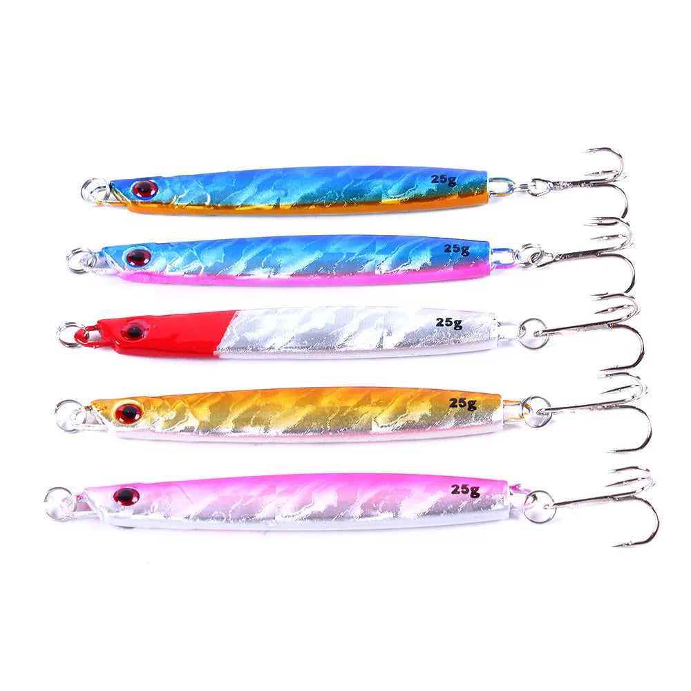Hengjia Sinking Lead Fishing Lure 8cm 25g Bionic Swim Xig Duo Lead Bait