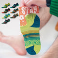 High-end Quality Men's Summer Casual Low-cut Retro Ethnic Style No Show Socks Combed Cotton Breathable Non-slip Knitted Socks