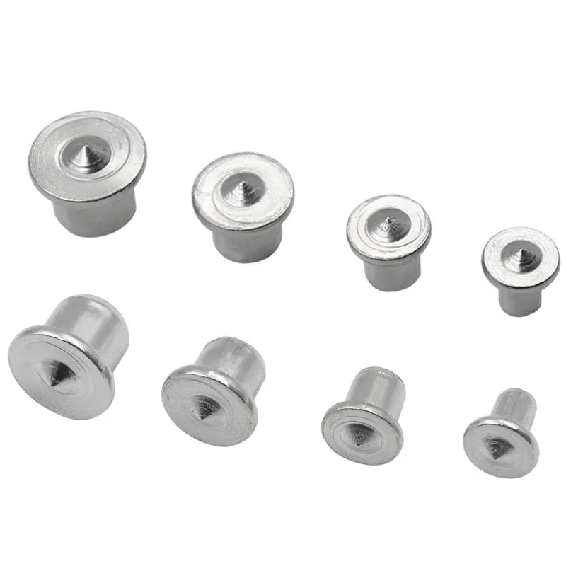 4pcs 6 -12mm Dowel Tenon Center Set Woodworking Top Locator Roundwood Punch Wooden Furniture Centering Point Pin