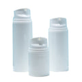 Empty 30ml 50ml 100ml PP Plastic Airless Spray Bottle ECO Friendly Screen Printing Lotion Pump Cosmetic Packaging Skin 100pcs
