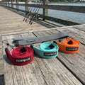 Custom Size Spinning Casting Fishing Rod Protector Strap Sock Cover Portable Soft Waterproof Neoprene Fishing Rod Sleeve