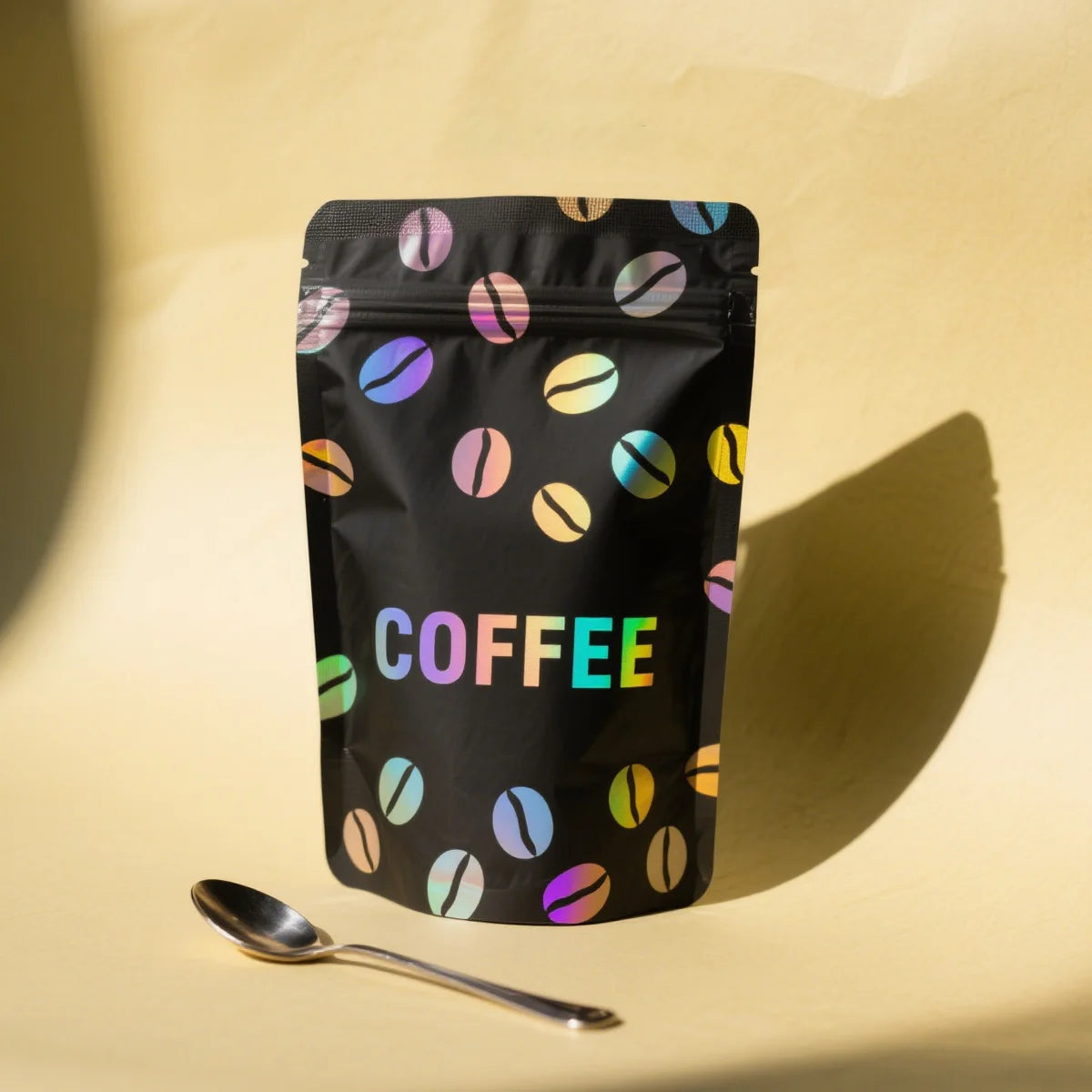 Factory Price Custom Logo Stand up Pouch With Zipper Standing up Bags Food Grade Packaging Bean Pouch 265 g Coffee Bag