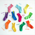 New Children Colourful Socks Beautiful Light Cotton Heap Combed Cotton Boys Girls Socks