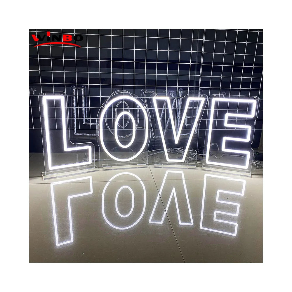 Standing or Hang 4Ft Light up Letters Number AtoZ 0To9 Factory No Moq Personalise Any the Name Words Custom Led Neon Sign Letter