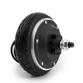 L-faster 6.5 Inch 350W Brushless Geared Low Speed High Torque 170mm Dual Side Axle Electric Scooter Hub Motor