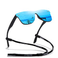 2024 New Fashion Driving Night Vision Sun Glasses square One Piece Mirrored Polarized Women Men Sunglasses 2023