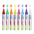 Best Selling Fluorescent Marker Pen Erasable Chalk Markers for Window Chalkboard Whiteboard MegaBDM