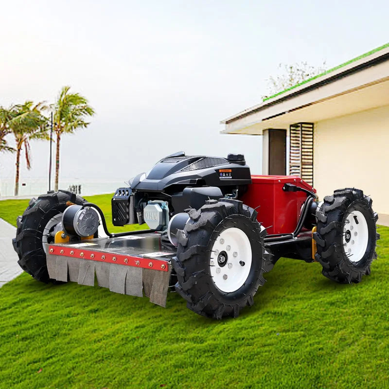 High Performance 22hp Remote Control Electric Robot Lawn Mower Grass Trimmer