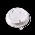 90mm Coffee Drink PP Plastic Cup Lid Disposable Leakproof Lid