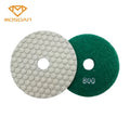 Wholesale Cost High Efficiency Economical 4 Inch Dry Polishing Pads for Granite Marble