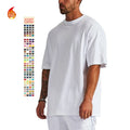 Guangzhou Etai Apparel Co ODM 100% Cotton Tshirts Custom logo Print Plain Men's Oversized Heavyweight T-shirt t Shirts for Men