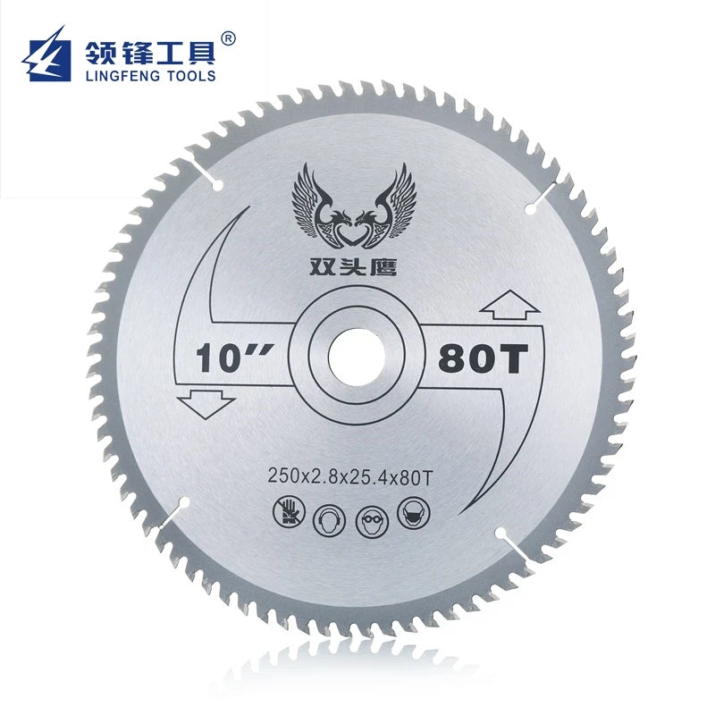 S-T-1 TCT Industrial Grade Circular Saw Blades High Frequency Welded for Chipboard Wood Rubber Cutting Customizable OEM White