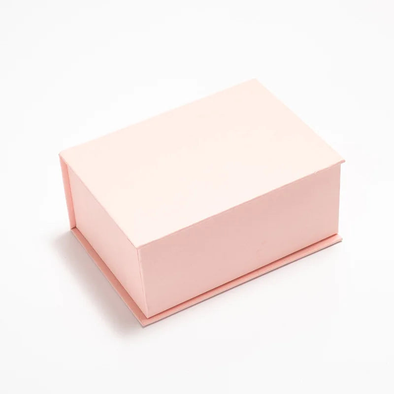 Black Lid Folding Gift Box UV Hot Stamping Embossing Custom Magnetic Packaging Logo Made Recycled Materials Matt Lamination