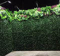 H05405 UV Outdoor Fake Grass Hedge Jungle Vertical Plants Wall Artificial Wall Hanging Plant Green Grass Wall for Home Decor