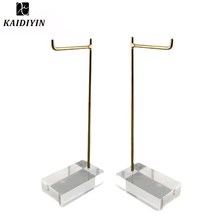 Hot Sale Portable Stainless Steel Headphone Stand Eco-Friendly Modern Headset Display Holder for Gaming for Exhibitions