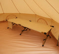 Light Color Single Folding Camp Bed/ Camping Folding Bed /Bed Folding Reliable Good Quality Outdoor Folding