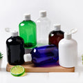 Spot 300ml Chunky Plastic PET Flip Bottle a Variety of Colors to Choose From Disc Lid Is Used for Cosmetic Bottle