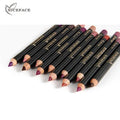 NICEFACE 12-color Nude Matte Lipstick Pen Modified Waterproof Lip Liner Long-lasting Create a Variety of Lip Makeup