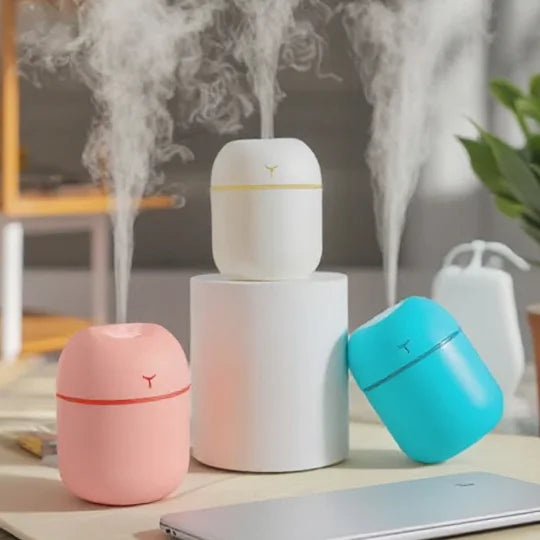 USB Essential Oil Humidifier Air Purifier for Lar Rooms and Cars Convenient Lar Room Humidifier for House and Office Use