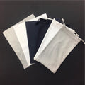 Promotional Hot Stamping Custom Logo Drawstring Glasses Bag Pouch Soft Black Microfiber Sunglasses Pouch