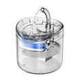 Kingtale Circulating Fountain Thermostatic Water Feeder Unplugged Pet Automatic Water Dispenser Water Bottles for Small Animals