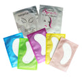 Wholesale Private Label Hydrogel pads Gold Lint Free Makeup Remover Eyelash Extensions Gel Patch Under Eye Pads