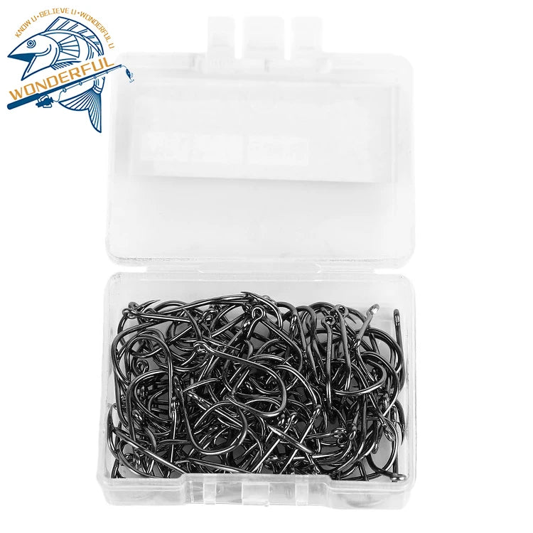 Factory Wholesale High Carbon Steel Accessories Boxed Fishing Hook