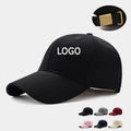 Custom Embroidery Leather Patch Fitted Snapback Cap 15 Colors Baseball Caps Men and Women Camo Baseball Cap