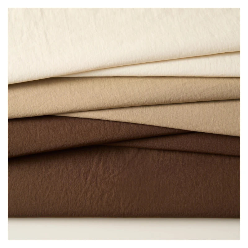 100% Nylon Ripstop Fabric 350T Dull Low Elastic Wrinkle Nylon Taffeta Waterproof for Jacket for Garments Bags for Boys Girls