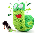 Interactive Luxury Cartoon Squeaky Sound Pet Dog Plush Puzzle Chew Snif Toy Slow Feeder Hide and Seek for Teeth Cleaning