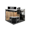Tanfu TF-J-23179 Custom Sizes 10x10 Easy to Install Quick Exhibition Tradeshow Display Stand with Slatwall Aluminum & Fabric