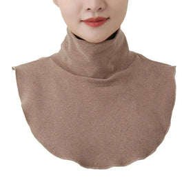 Wholesale Half Muslim Collar Fot Women Thick and Warm Single Piece High Collar
