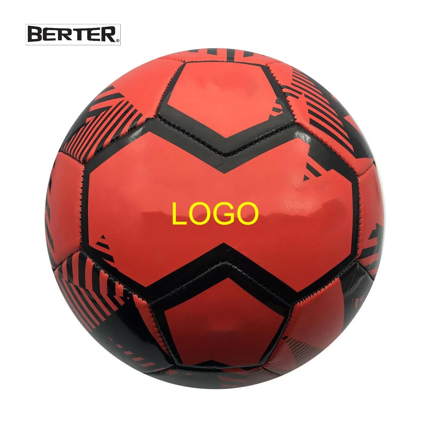 2024 New Design Soccer Ball Machine Stitched Thermally Bonded 5 Size Small Field Large Field  Training Youth Size 5 PVC Football