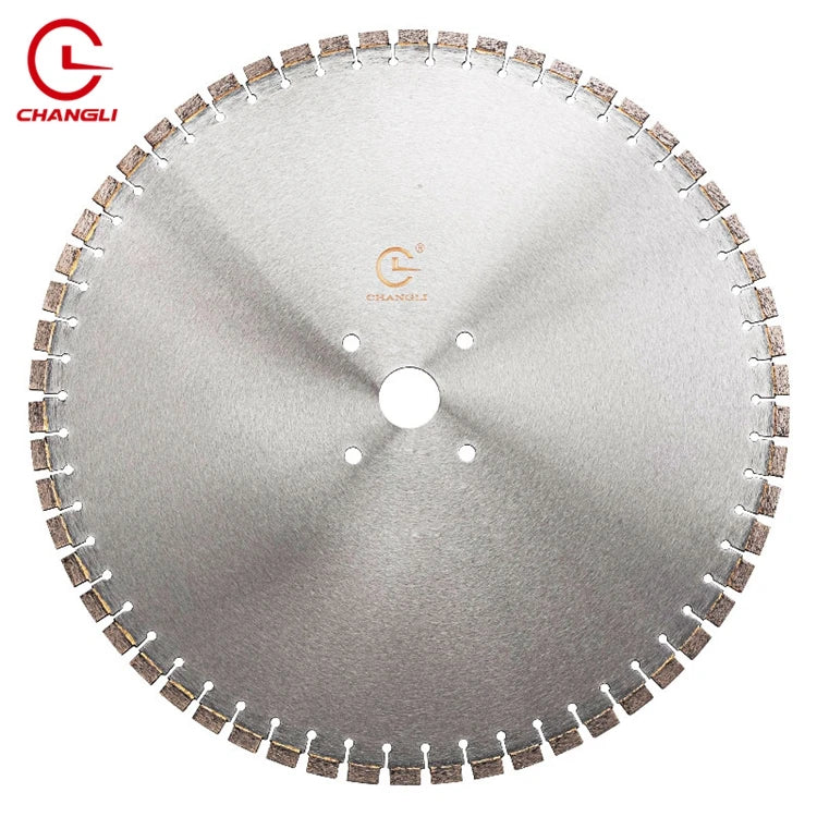 Industrial OEM 650mm Diamond Saw Blades Ti-coated 45T for Granite Cutting High Frequency Welded Silent 3-year Warranty