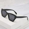 Qmoon Square Frame Transparent Pink Sun Glasses Shades Classic Sun Glasses Uv400Women Sunglasses Trendy for Women
