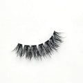 SL Wholesale Untral Super Lightweight Handmade Wispy Natural Strip Cat Eye Lashes Faux Mink clear Band Lashes