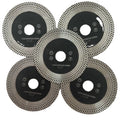 En13236 Standard 4" 4.5" 5" 6" 7" 9" 10" 12" 1.2mm X Turbo Tile Porcelain Diamond Cutting Disc Saw Blade for Granite Marble