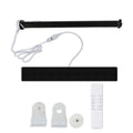 Zemismart Tuya Zigbee Rechargeable Curtain Motor for 37 38mm Alexa Google Home Electric Roller Shade Blinds Motor Solar Panel