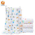 Wholesale Soft Comforter Breathable 6 Layers Gauze 100% Cotton Muslin Gift Set Baby Bath Towel Blanket
