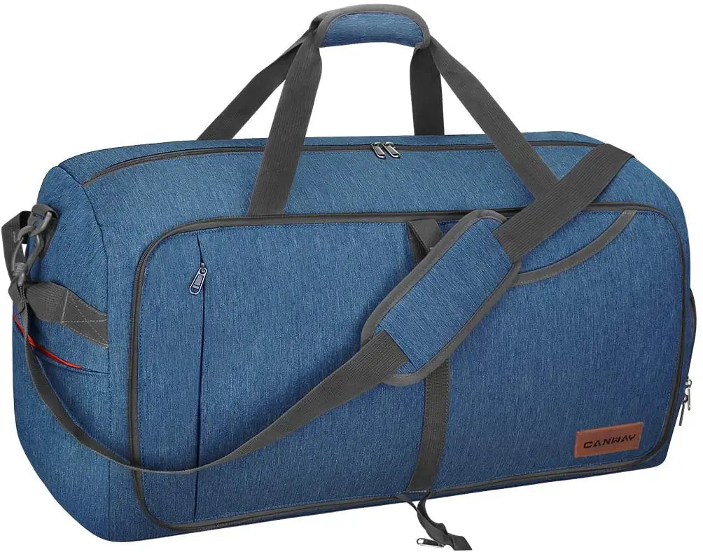 Unisex 65 Liter Foldable Luggage Bag Zipper Custom Pattern Travel Organizer Fashionable Compression Packing Cubes Made in China