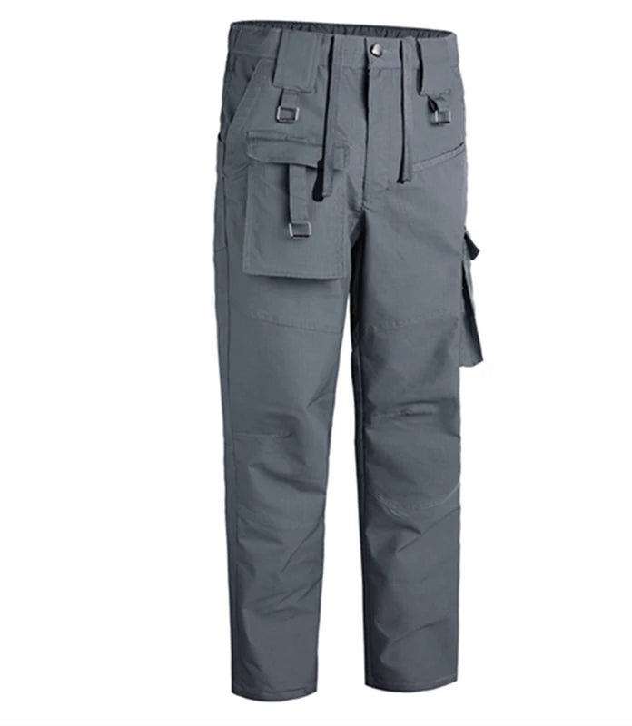 US Size Men's Popular Zipper Cargo Pants Quick-drying Pants with Side Zipper Leg Pants