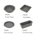 Food Grade Bakeware Silicone Cake Mold Round Square Silicone Baking Pan Sets