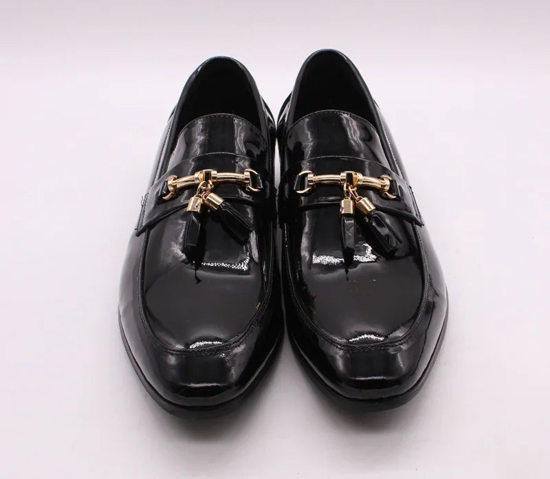 Italian Style Casual Shoes Handmade Genuine Leather Slip on Loafer for Men