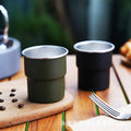Portable Coffee Mug 300ml Single Layer 304 Stainless Steel Beer Curling Water Cup