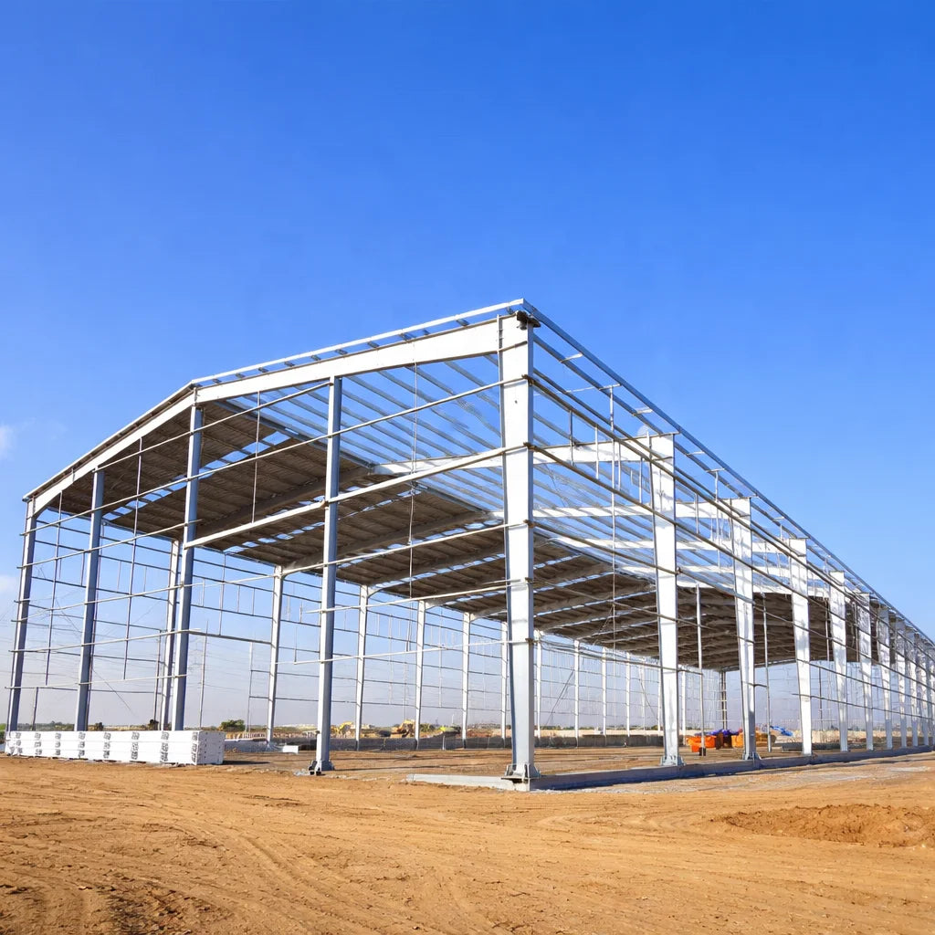 Prefabricated Steel Warehouse Building for School Mall and Gym Projects