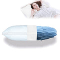 Bamboo Gel Shredded Memory Foam Neck Support Pillow for Back and Side Sleepers Bed Room Use