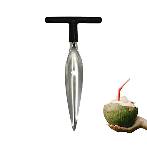 Coconut Opener Tool - Convenient and Easy to Use - Compatible with Peeled Thai Coconuts - Kitchen Utensils Kitchen Accessories